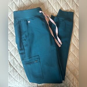 Figs Zamora Jogger Pants - Caribbean Blue